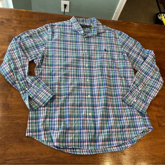 Polo Ralph Lauren Men’s plaid button down shirt size XXL - Picture 1 of 7